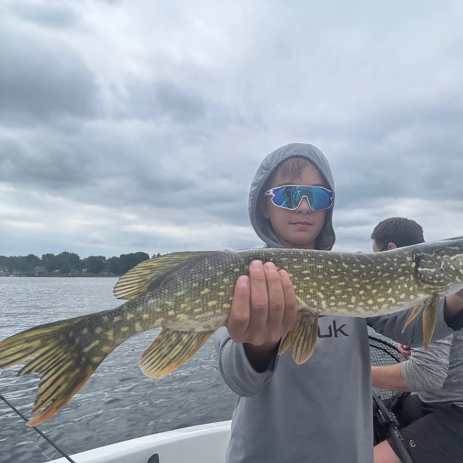 Northern pike caught on Fishbrain