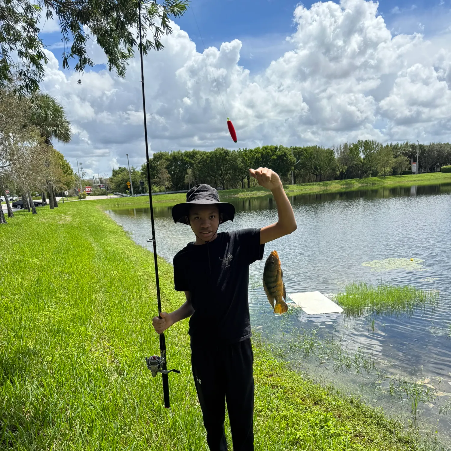 Mayan cichlid caught on Fishbrain