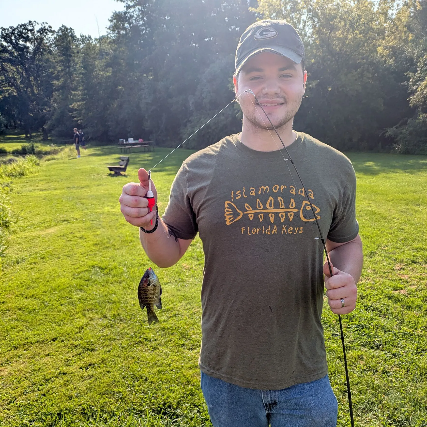 Bluegill caught on Fishbrain