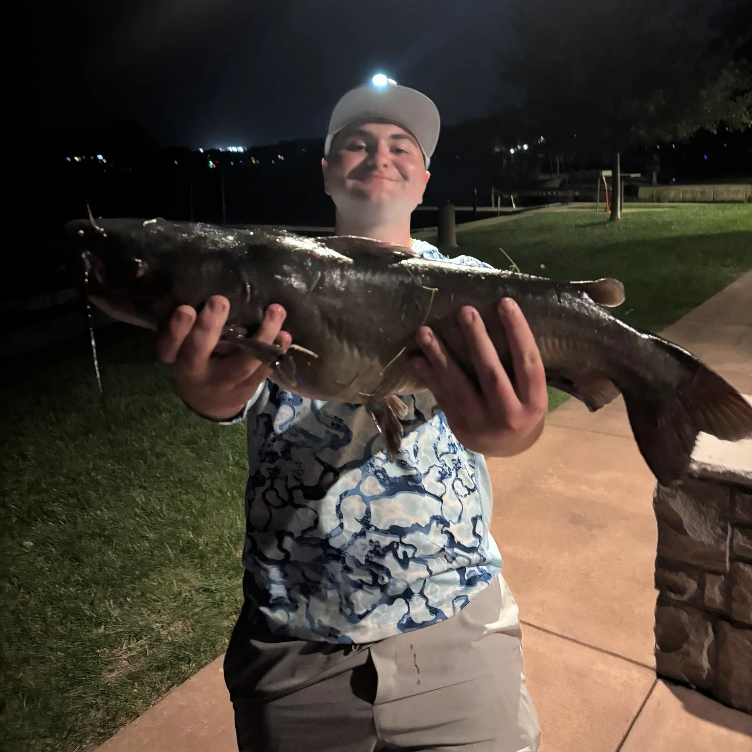 Channel catfish caught on Fishbrain