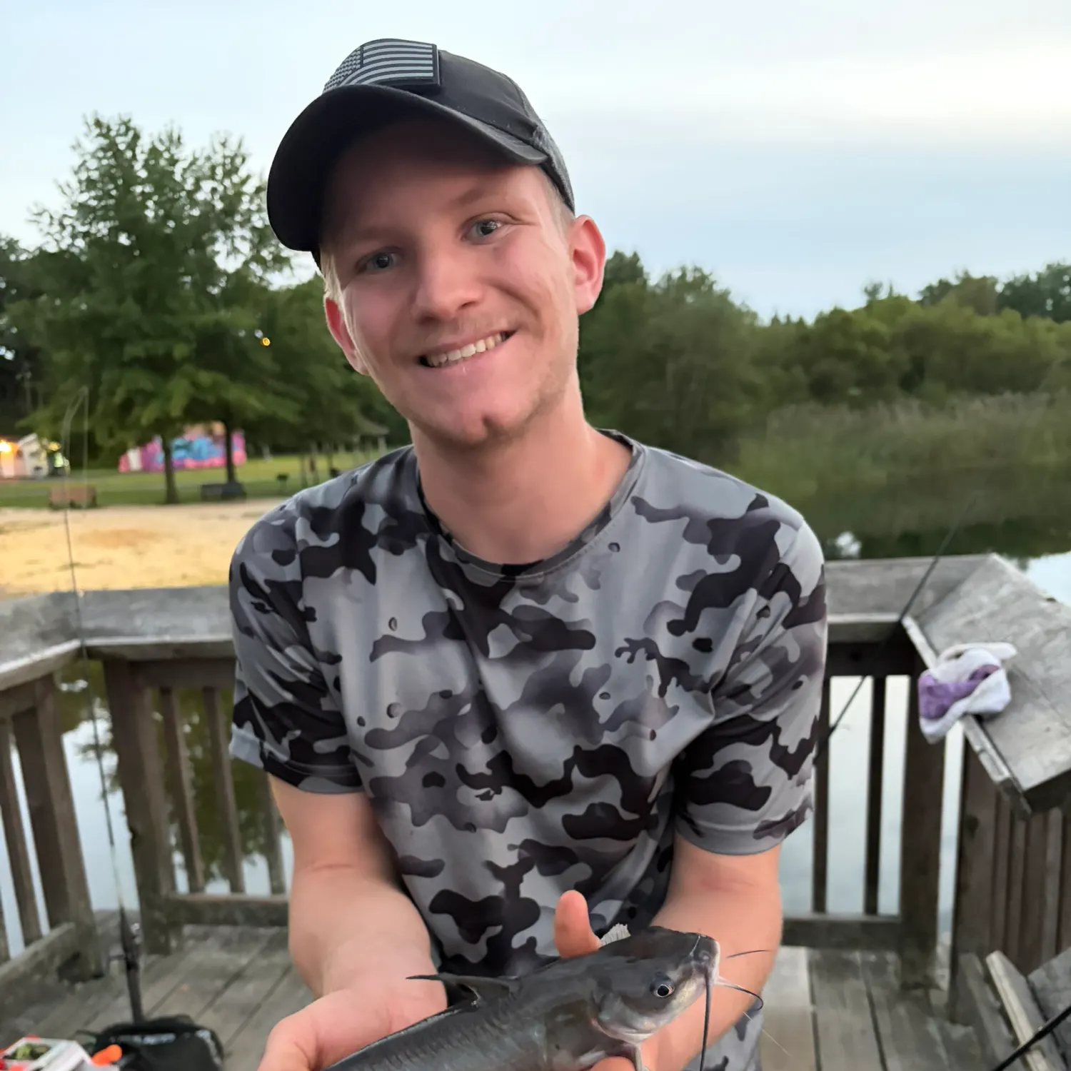 Channel catfish caught on Fishbrain