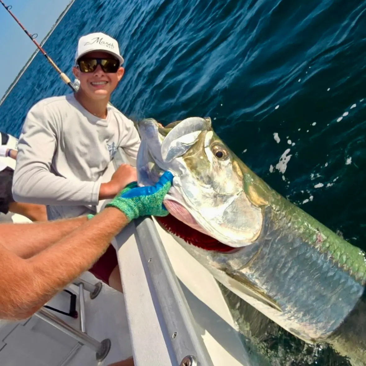 Tarpon caught on Fishbrain
