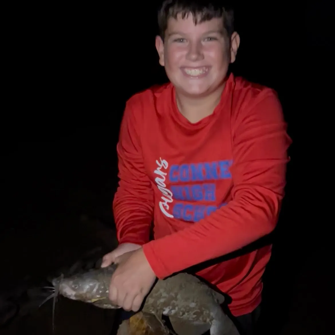 Channel catfish caught on Fishbrain
