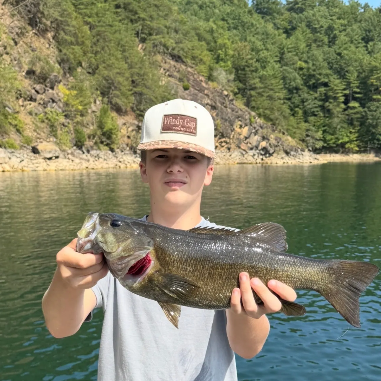 Smallmouth bass caught on Fishbrain