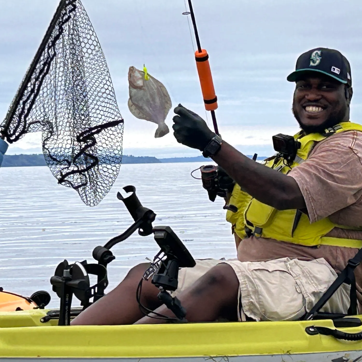 Starry flounder caught on Fishbrain