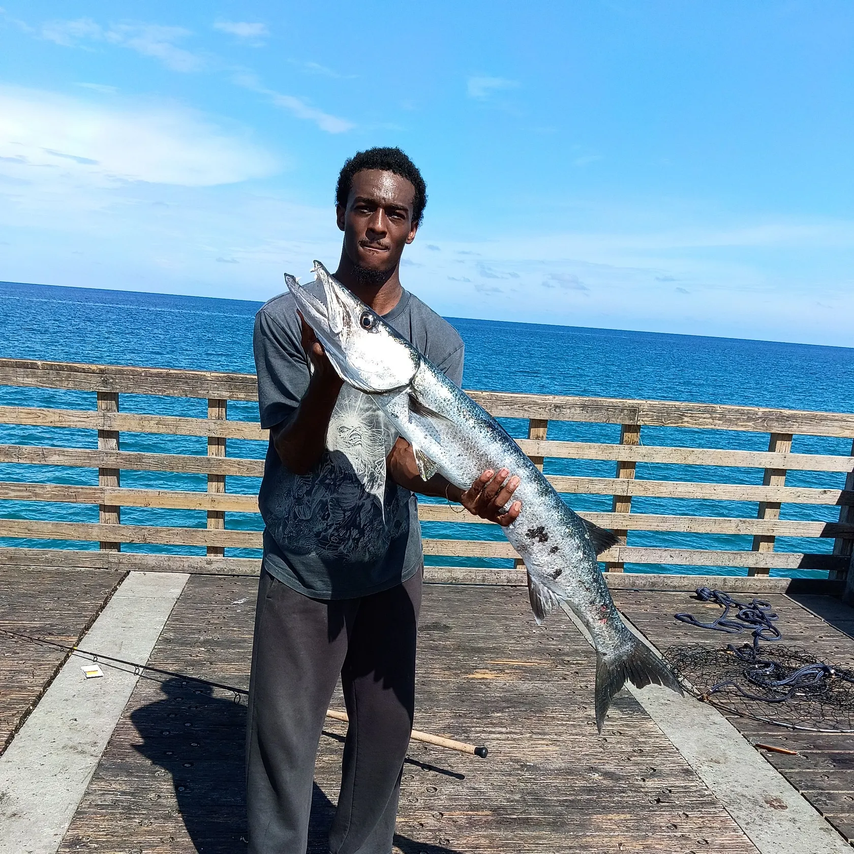 Great barracuda caught on Fishbrain