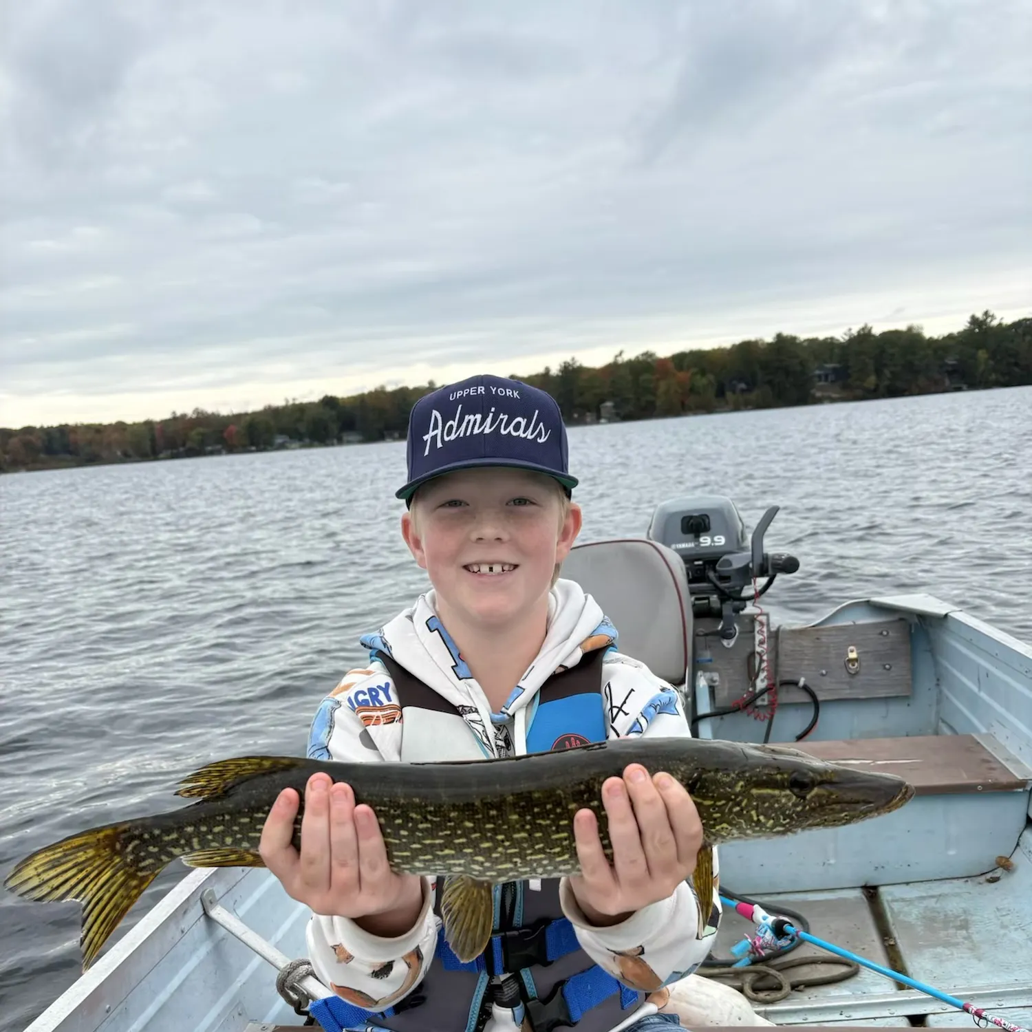 Northern pike caught on Fishbrain