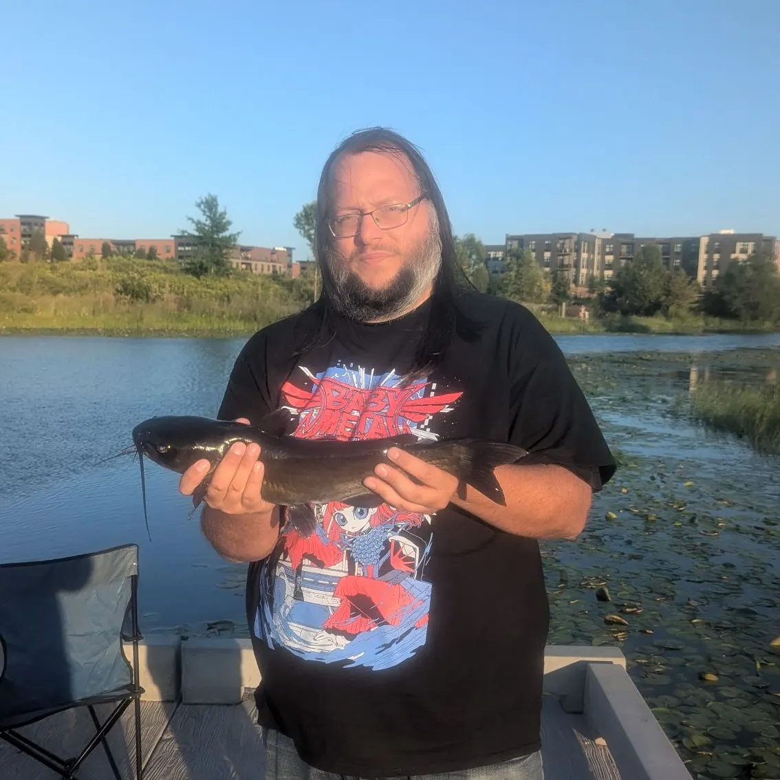 Channel catfish caught on Fishbrain