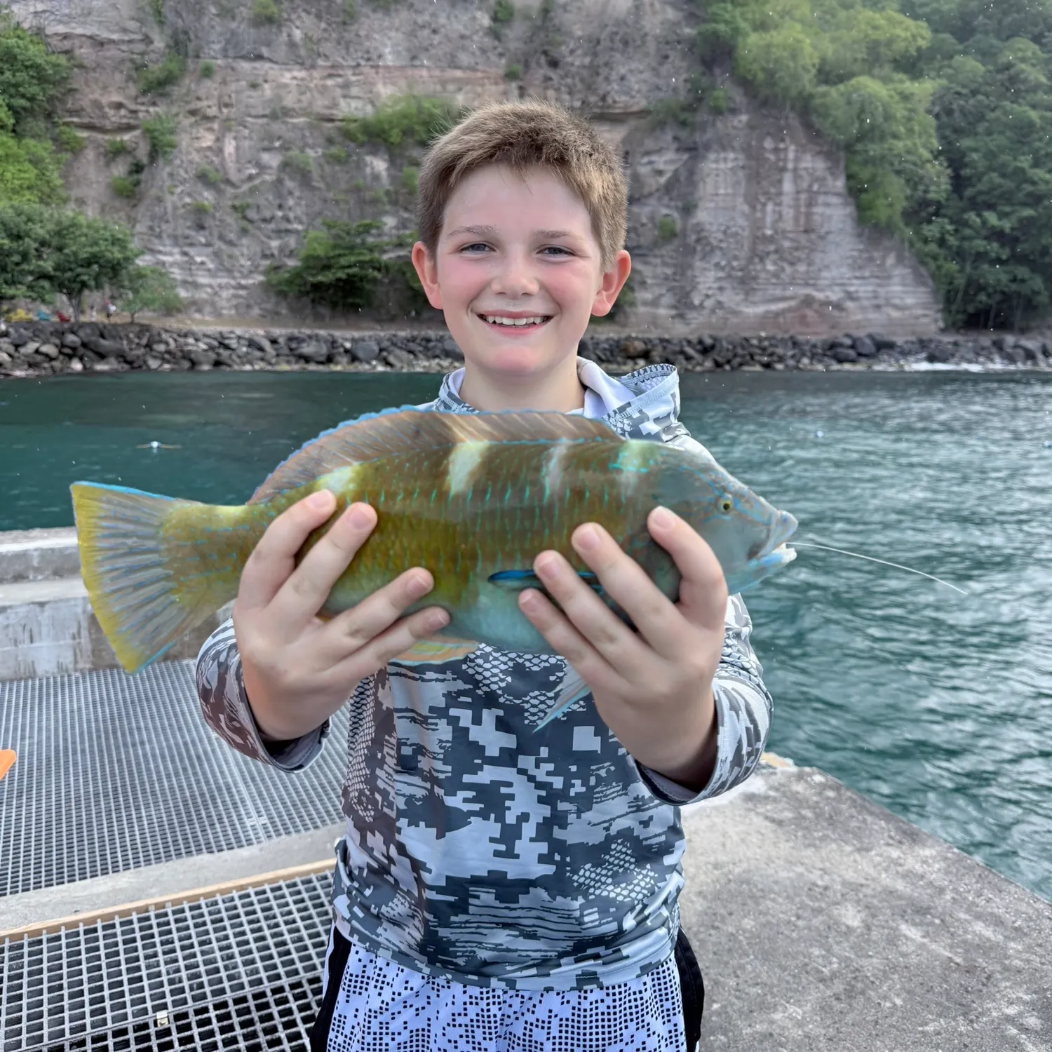 The most recent Common parrotfish catches on Fishbrain