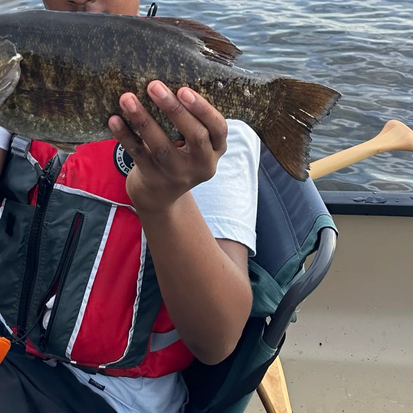 Smallmouth bass caught on Fishbrain