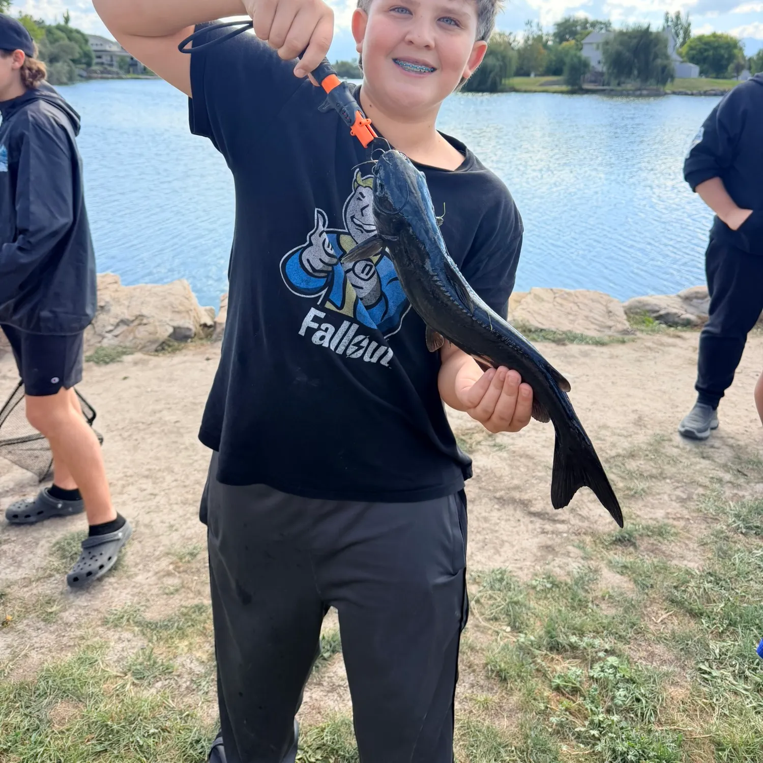 Black bullhead caught on Fishbrain