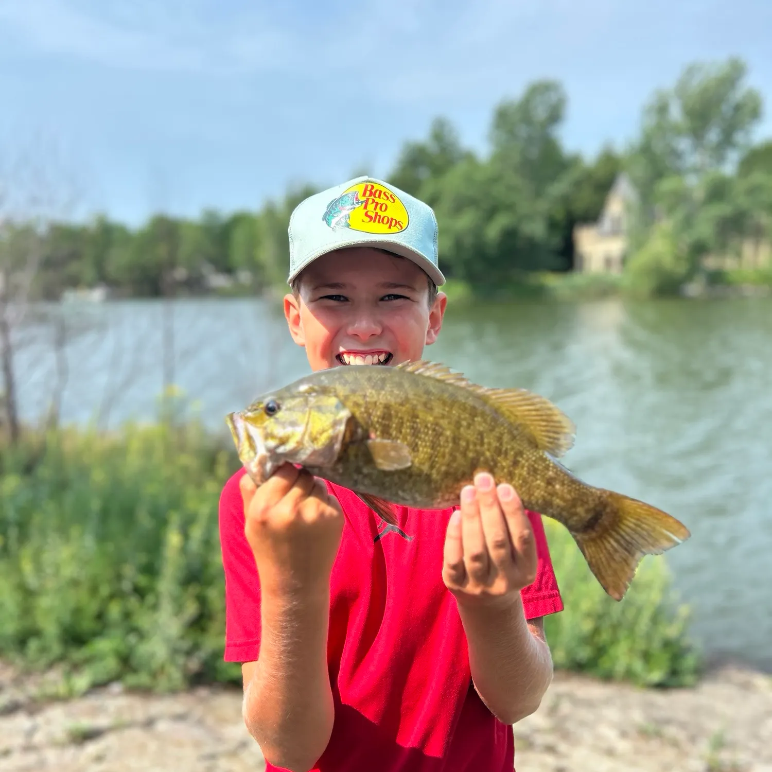 Smallmouth bass caught on Fishbrain