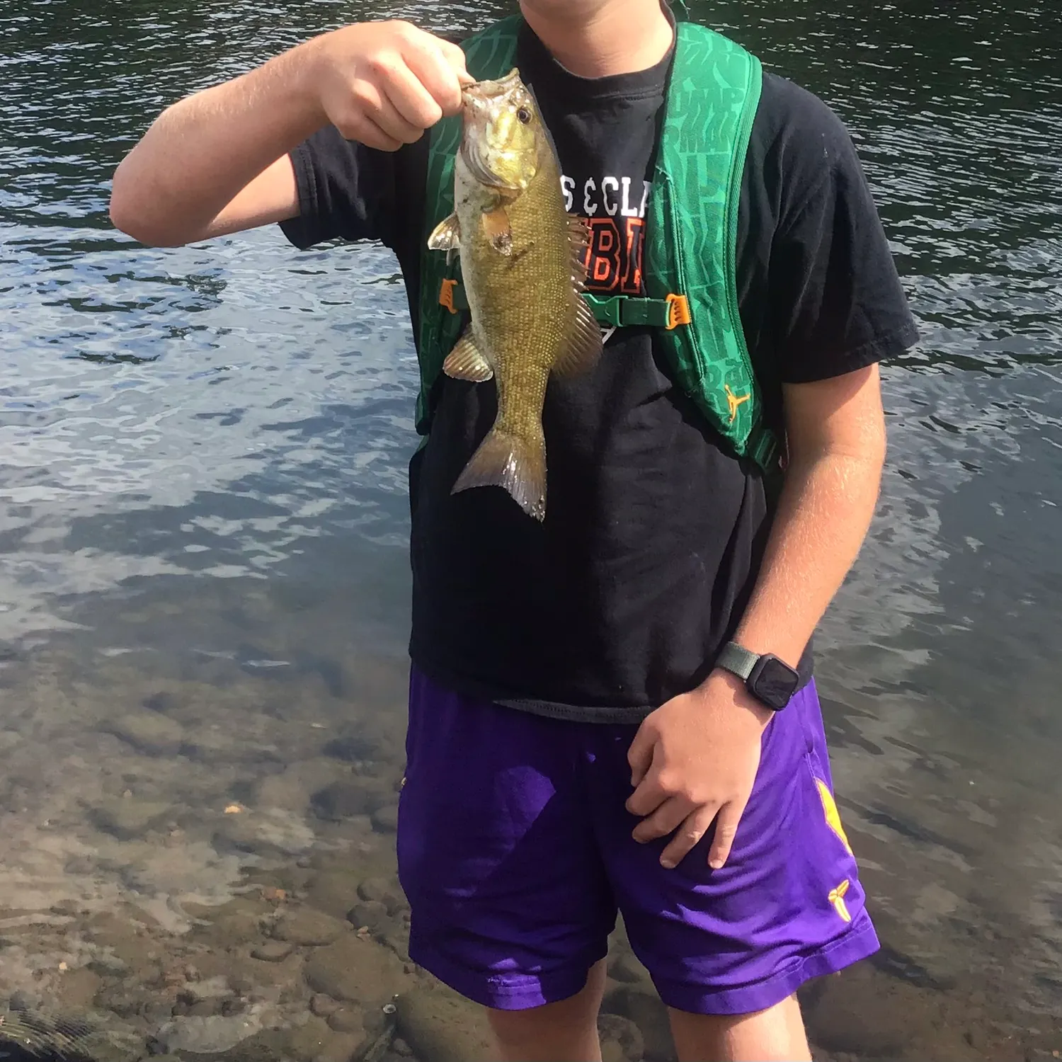 Smallmouth bass caught on Fishbrain
