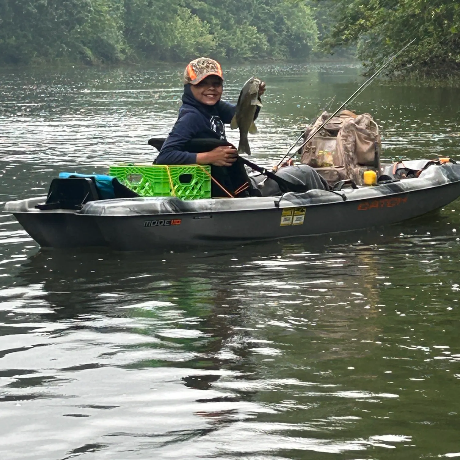 recently logged catches