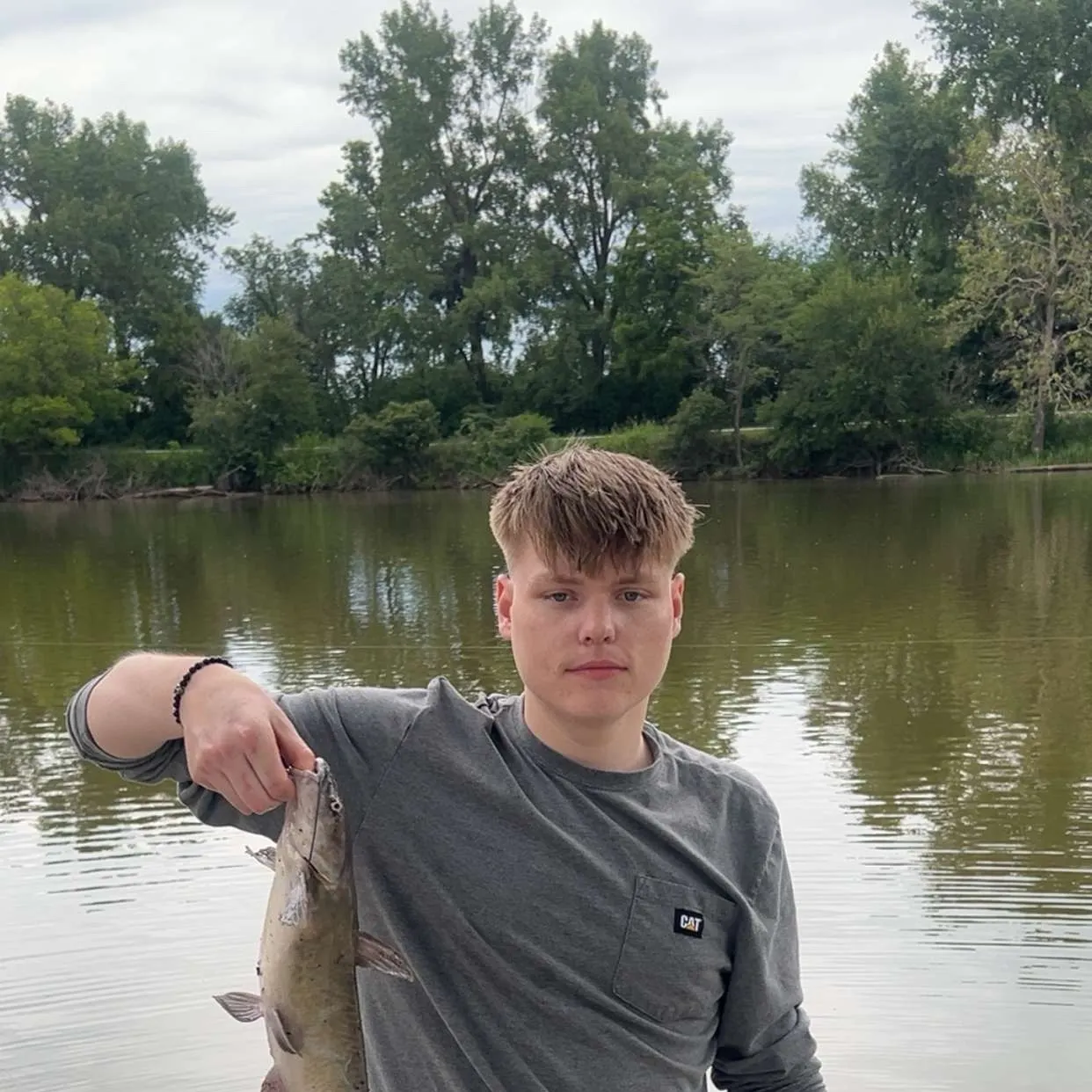 Channel catfish caught on Fishbrain
