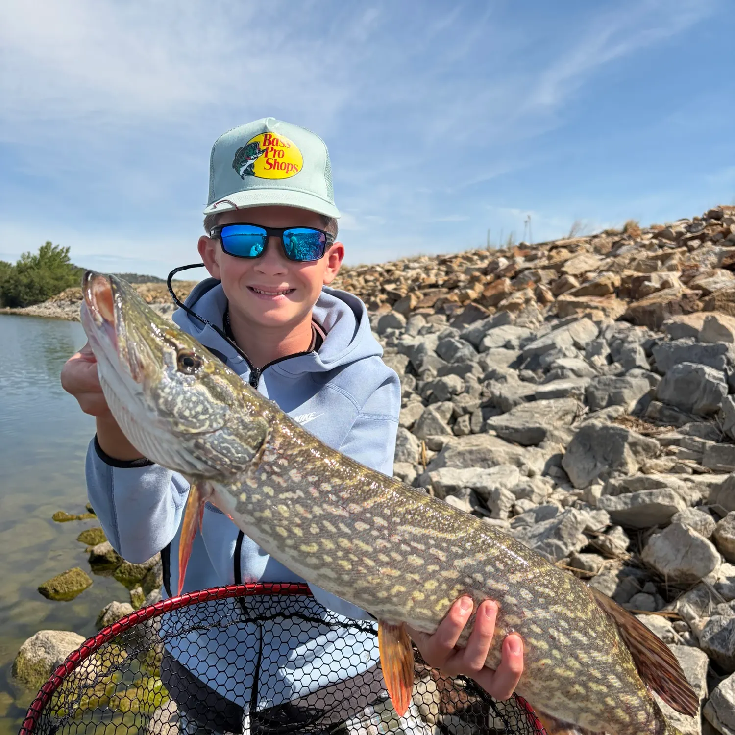 Northern pike caught on Fishbrain