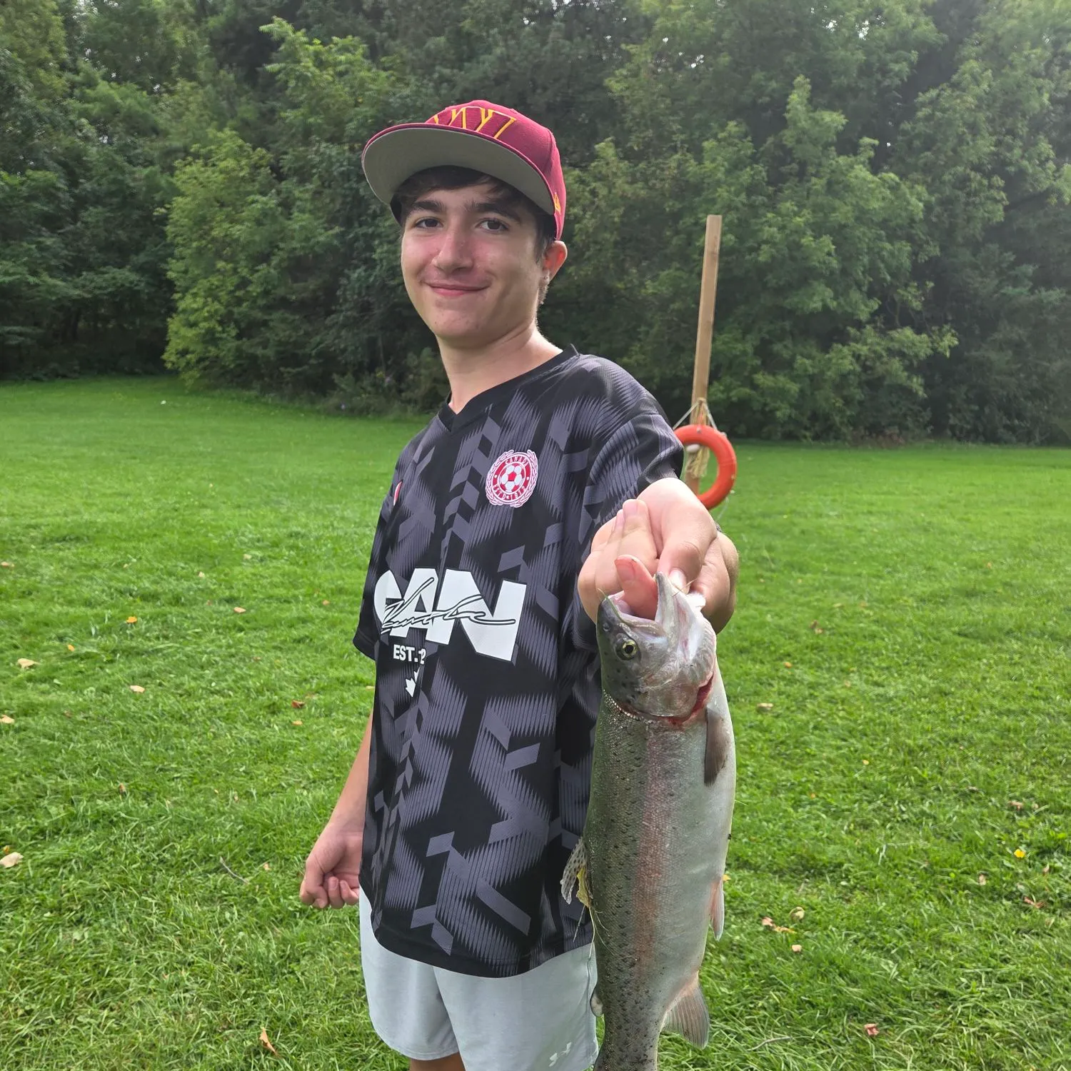 Rainbow trout caught on Fishbrain