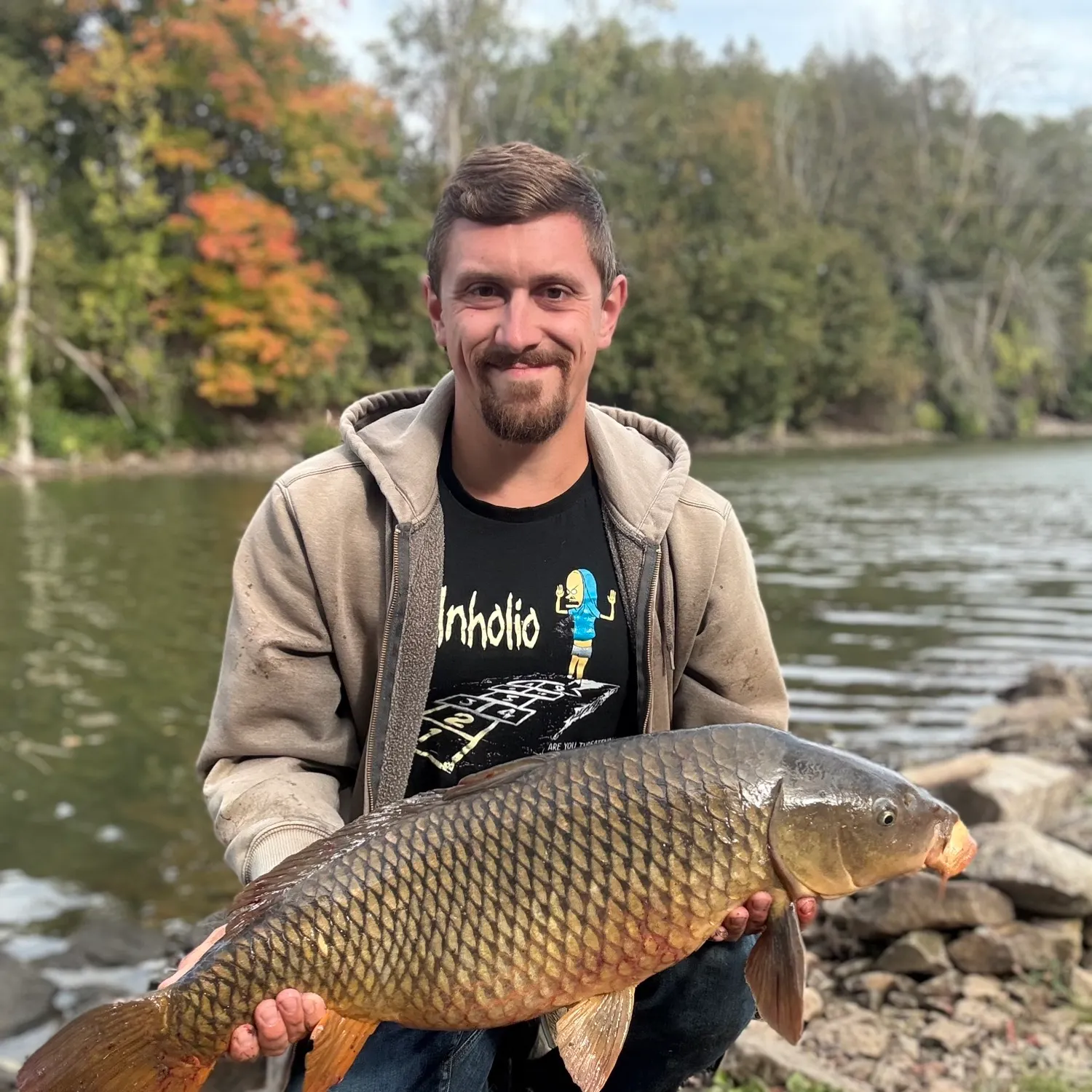Common carp caught on Fishbrain