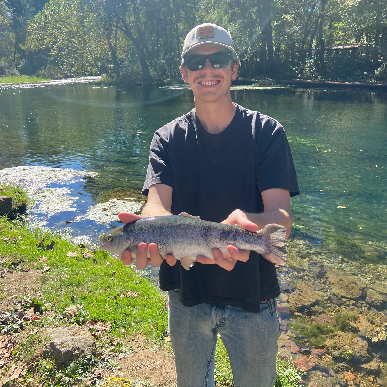 Rainbow trout caught on Fishbrain