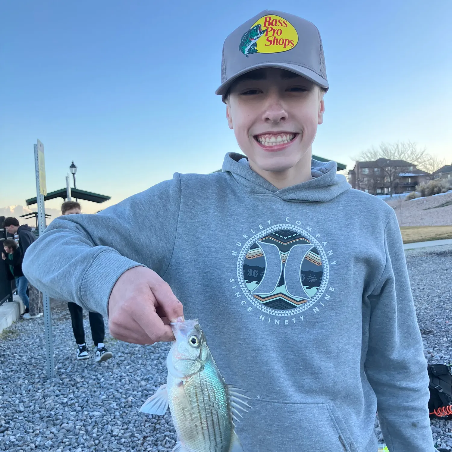 recently logged catches