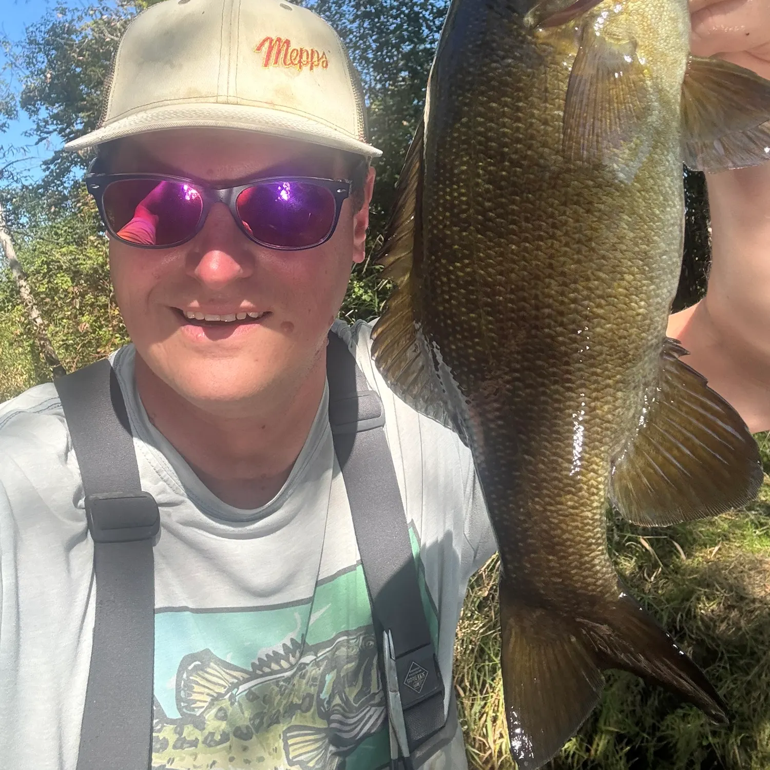 Smallmouth bass caught on Fishbrain