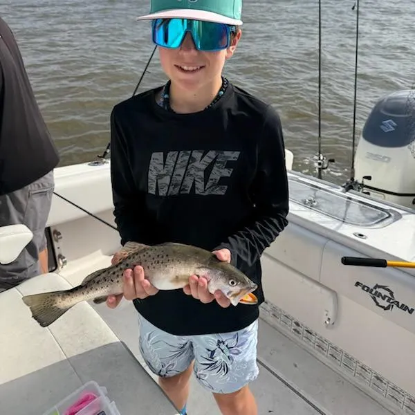 Spotted seatrout caught on Fishbrain