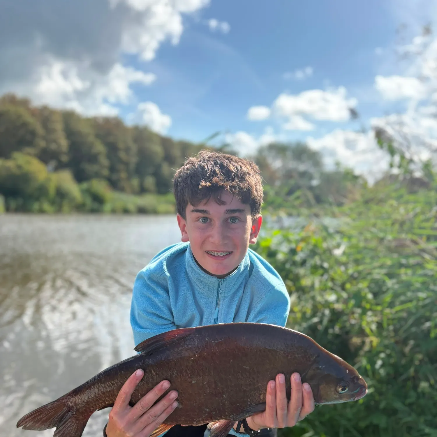 Common bream caught on Fishbrain