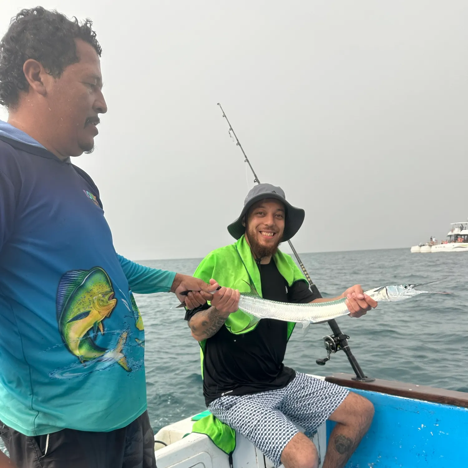Flat needlefish caught on Fishbrain