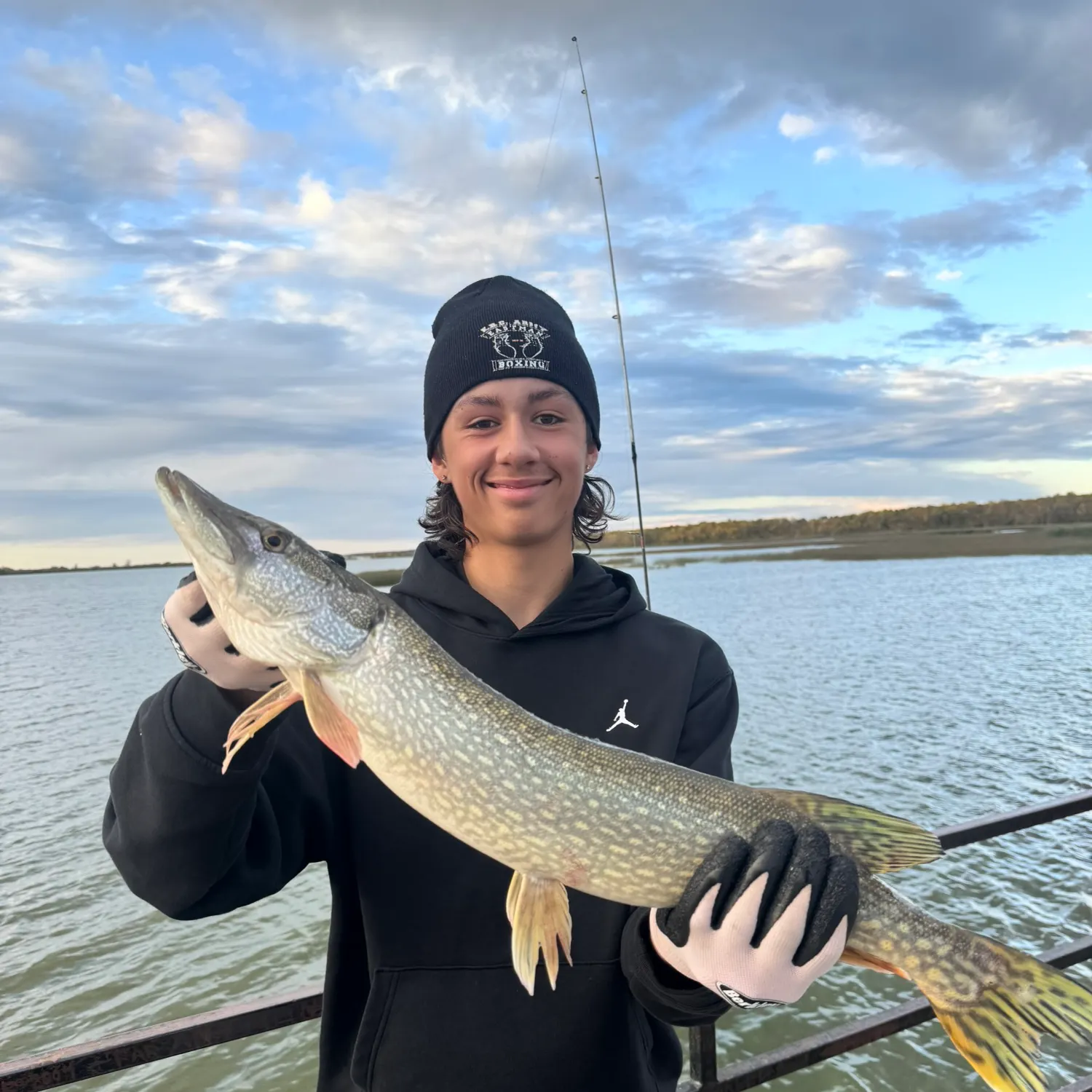 Northern pike caught on Fishbrain