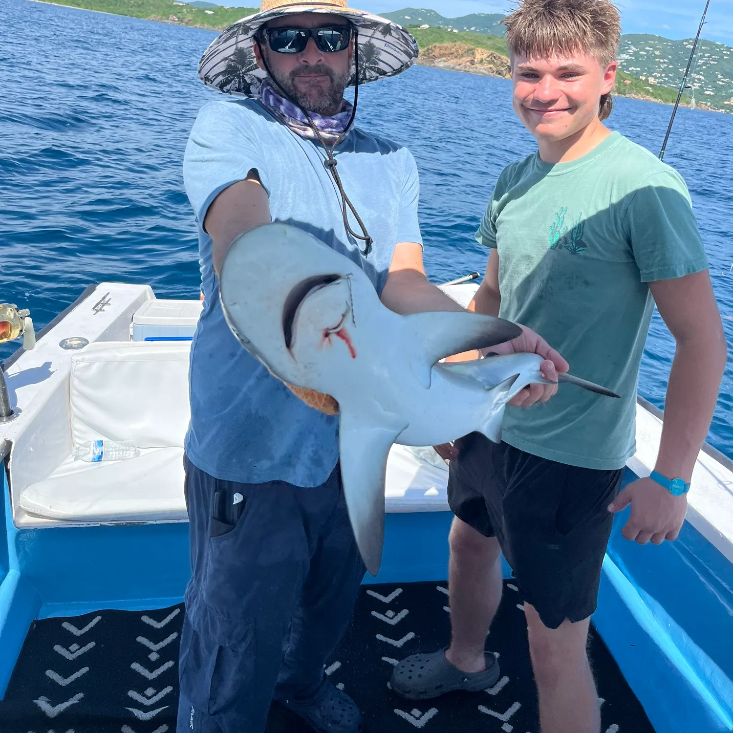 The most recent Caribbean reef shark catches on Fishbrain