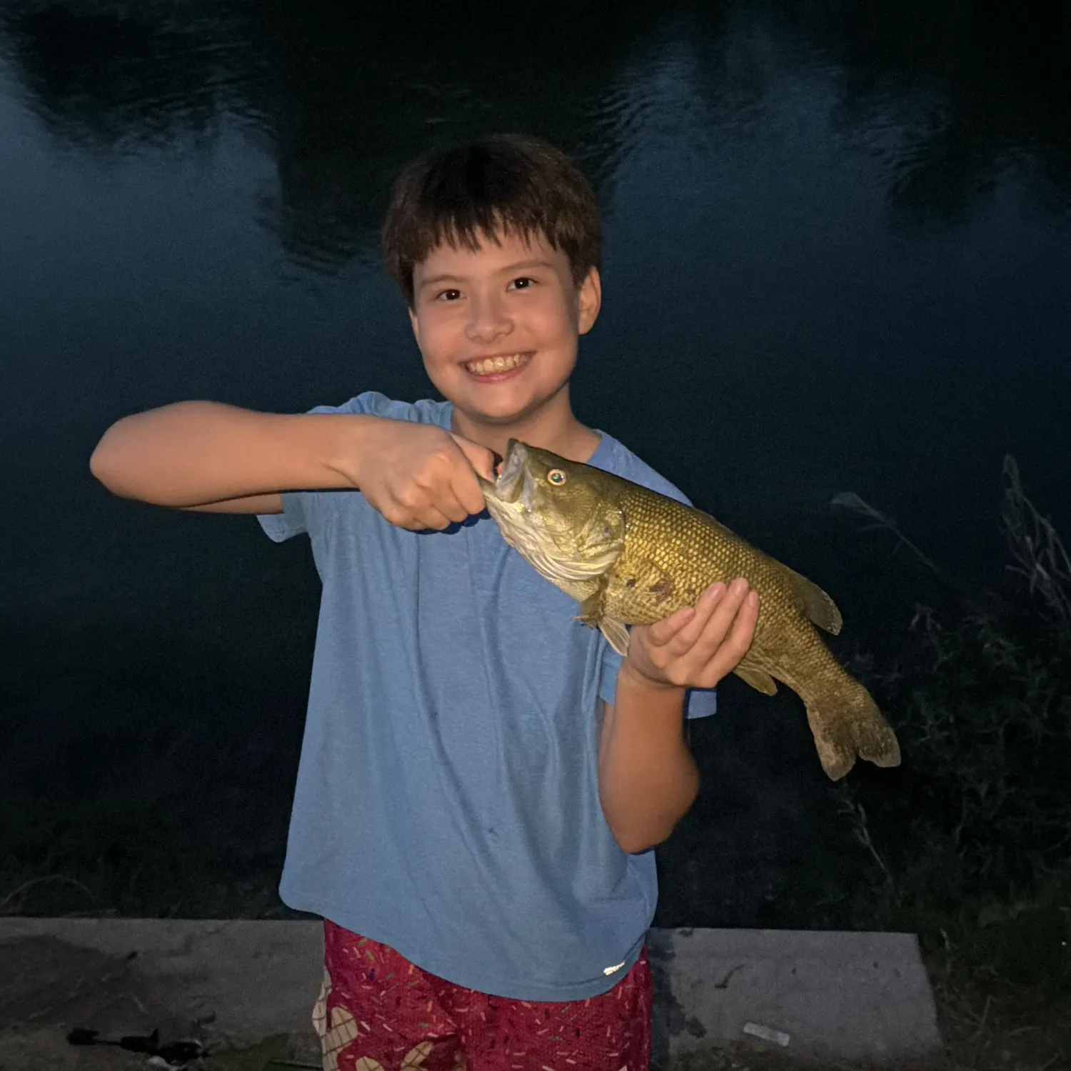 Guadalupe bass caught on Fishbrain