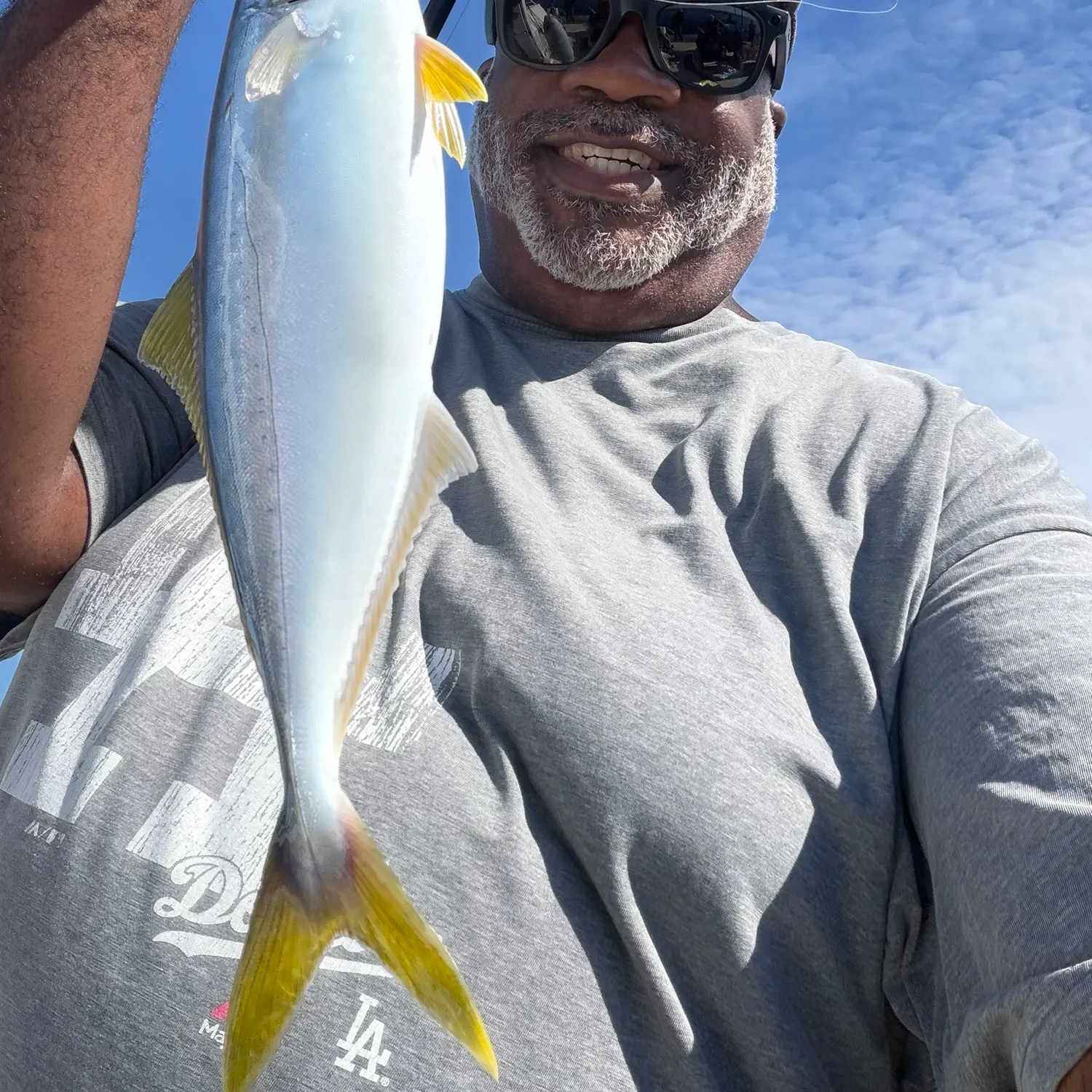 California yellowtail amberjack caught on Fishbrain