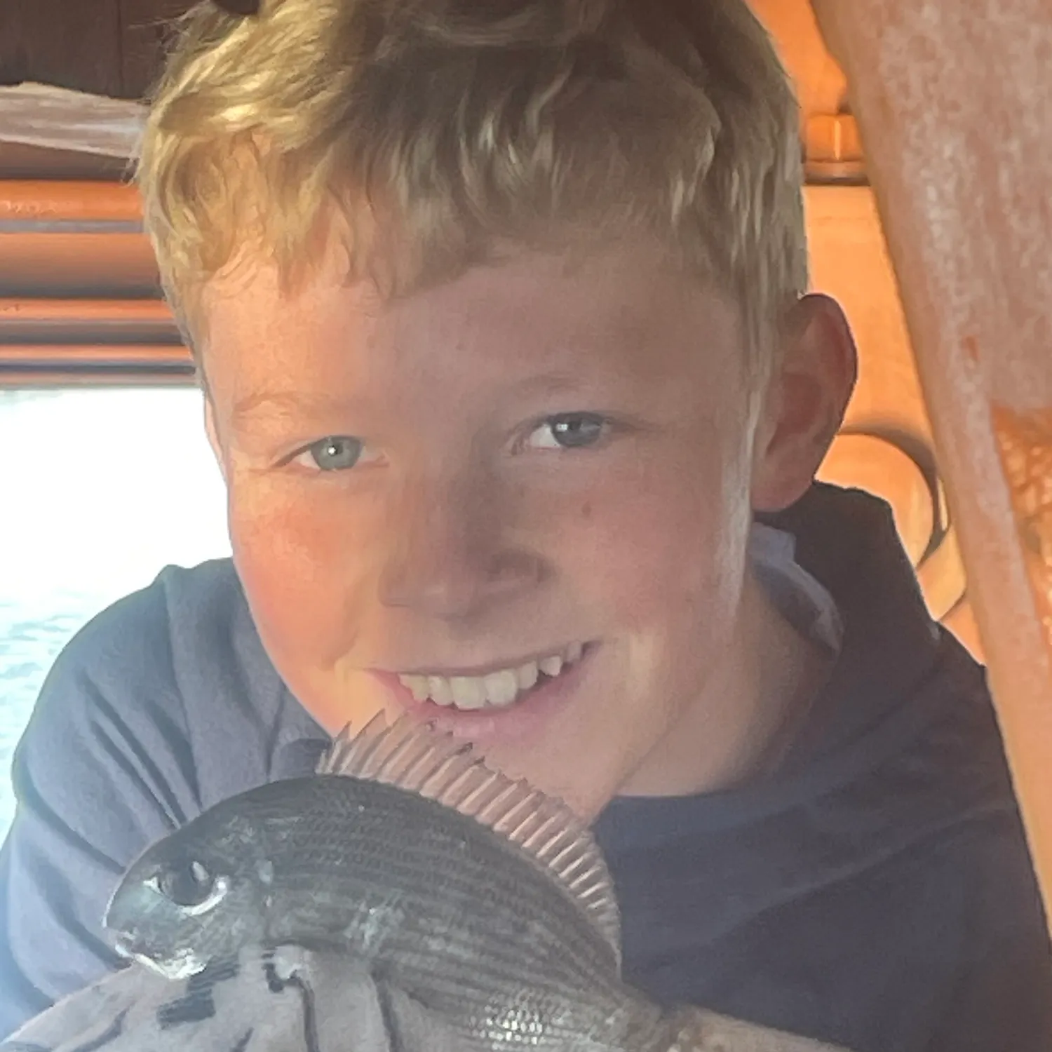 Southern black bream caught on Fishbrain