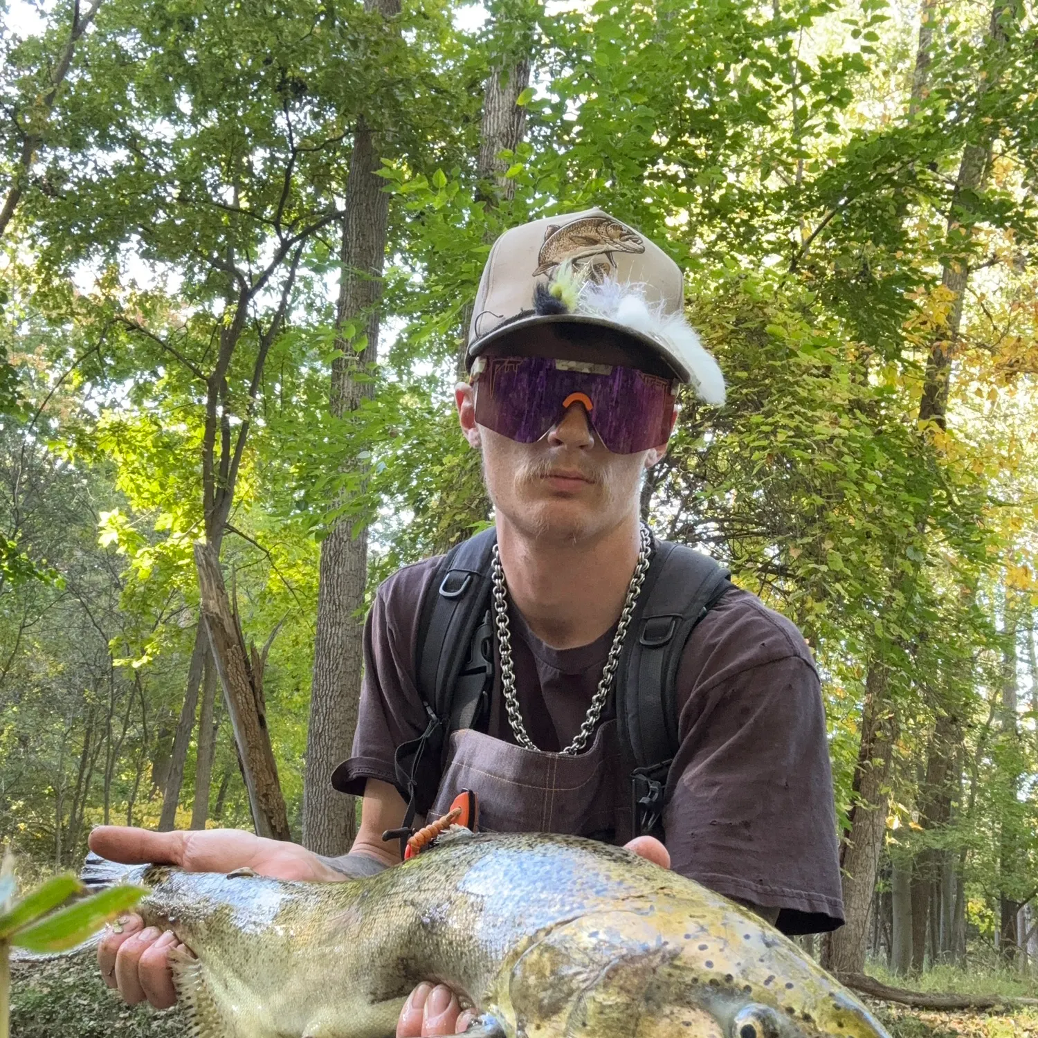 Chinook salmon caught on Fishbrain