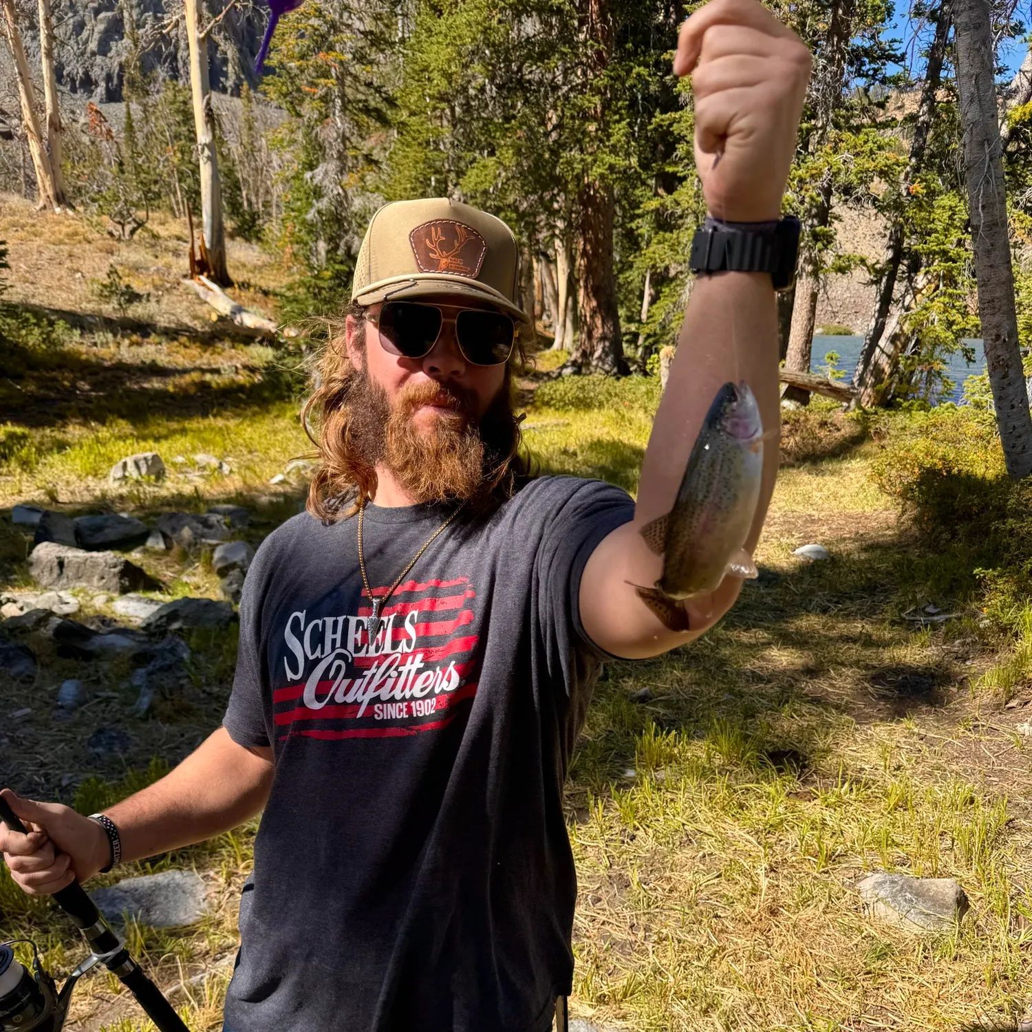 Cutbow caught on Fishbrain
