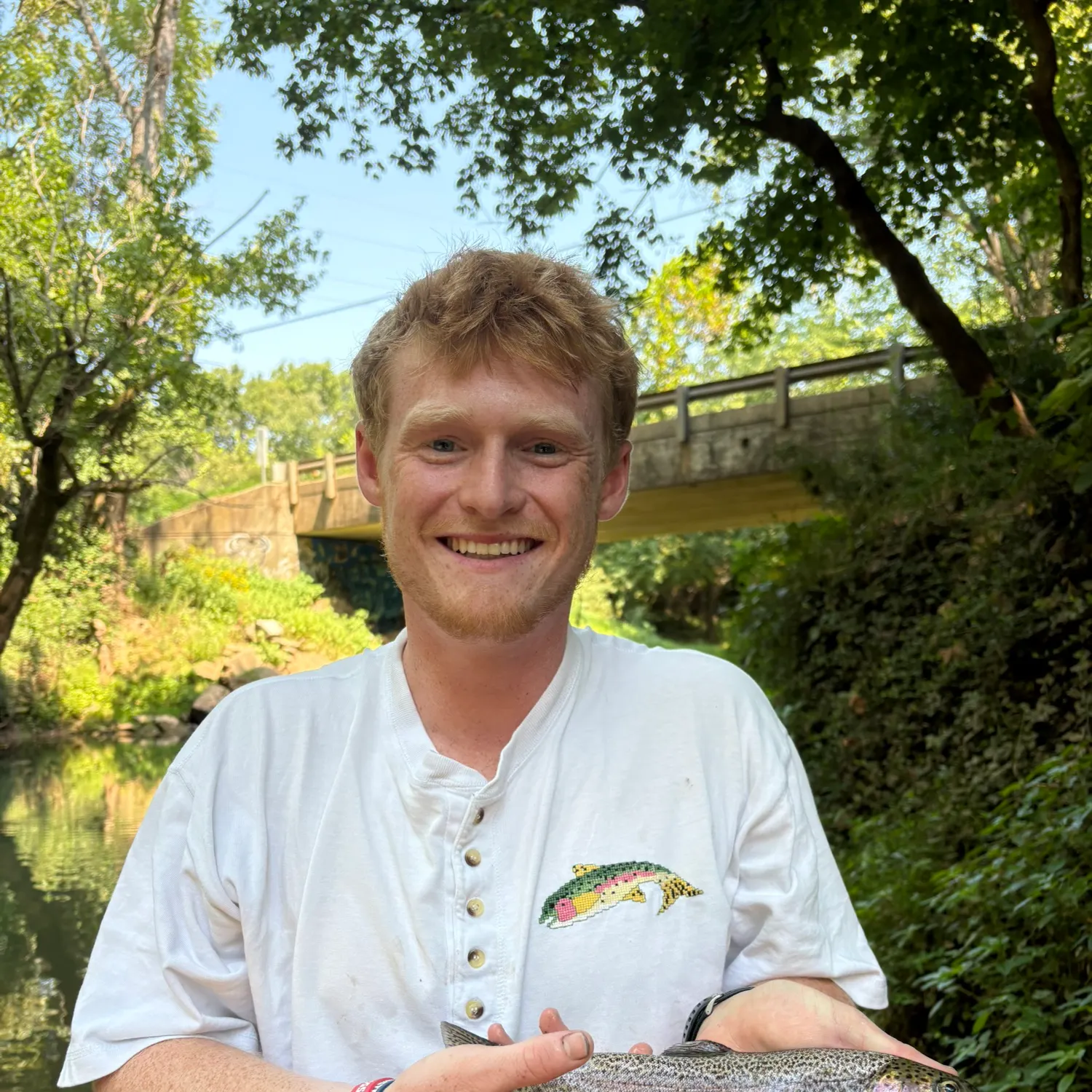 Rainbow trout caught on Fishbrain