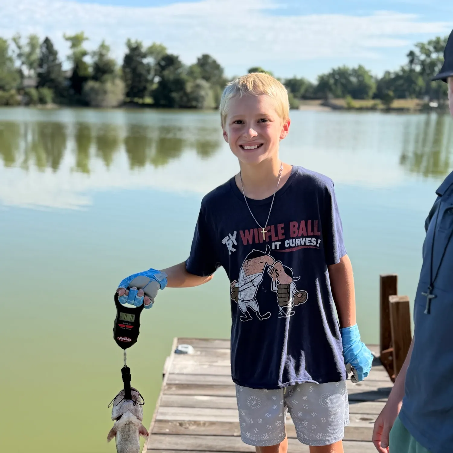 Channel catfish caught on Fishbrain