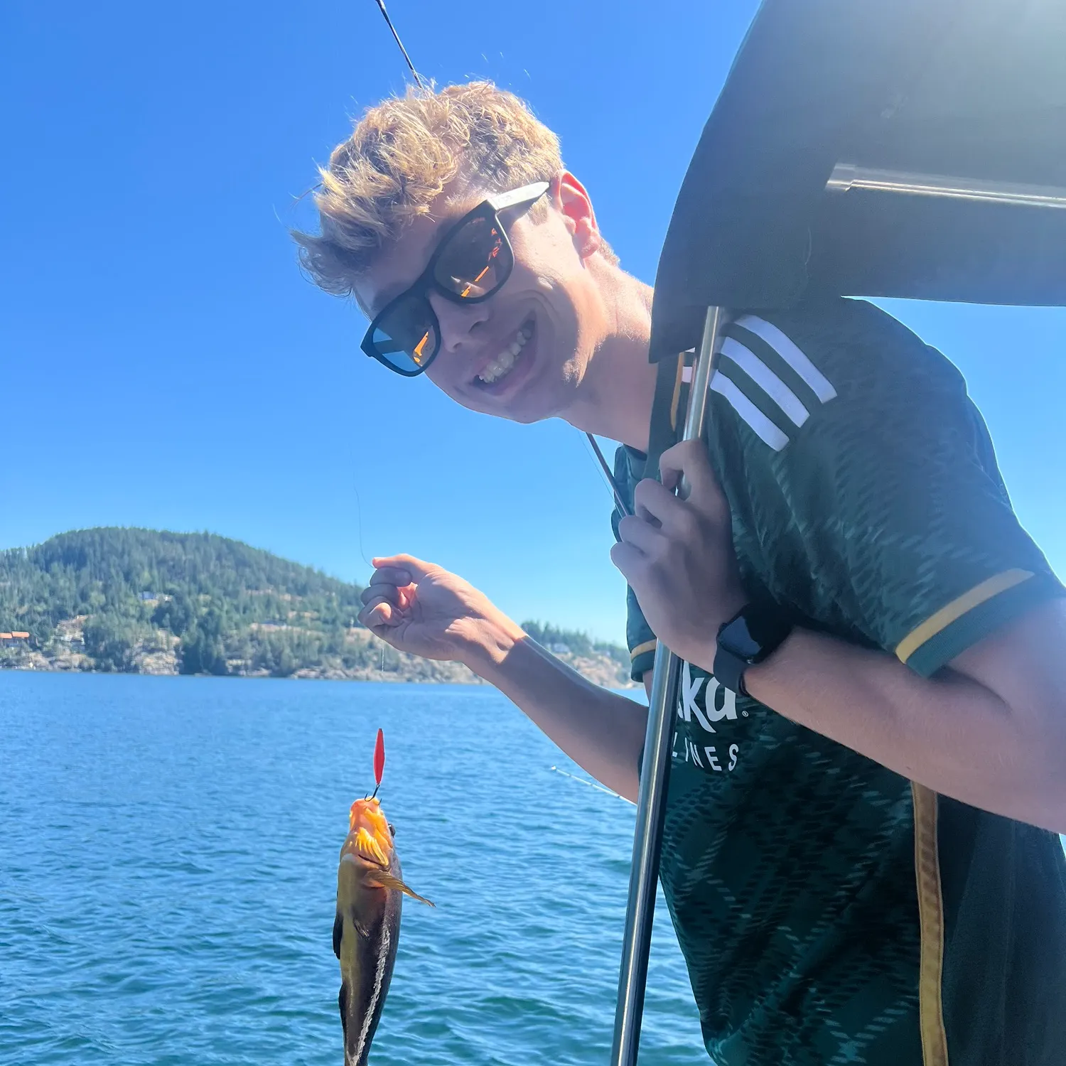 recently logged catches