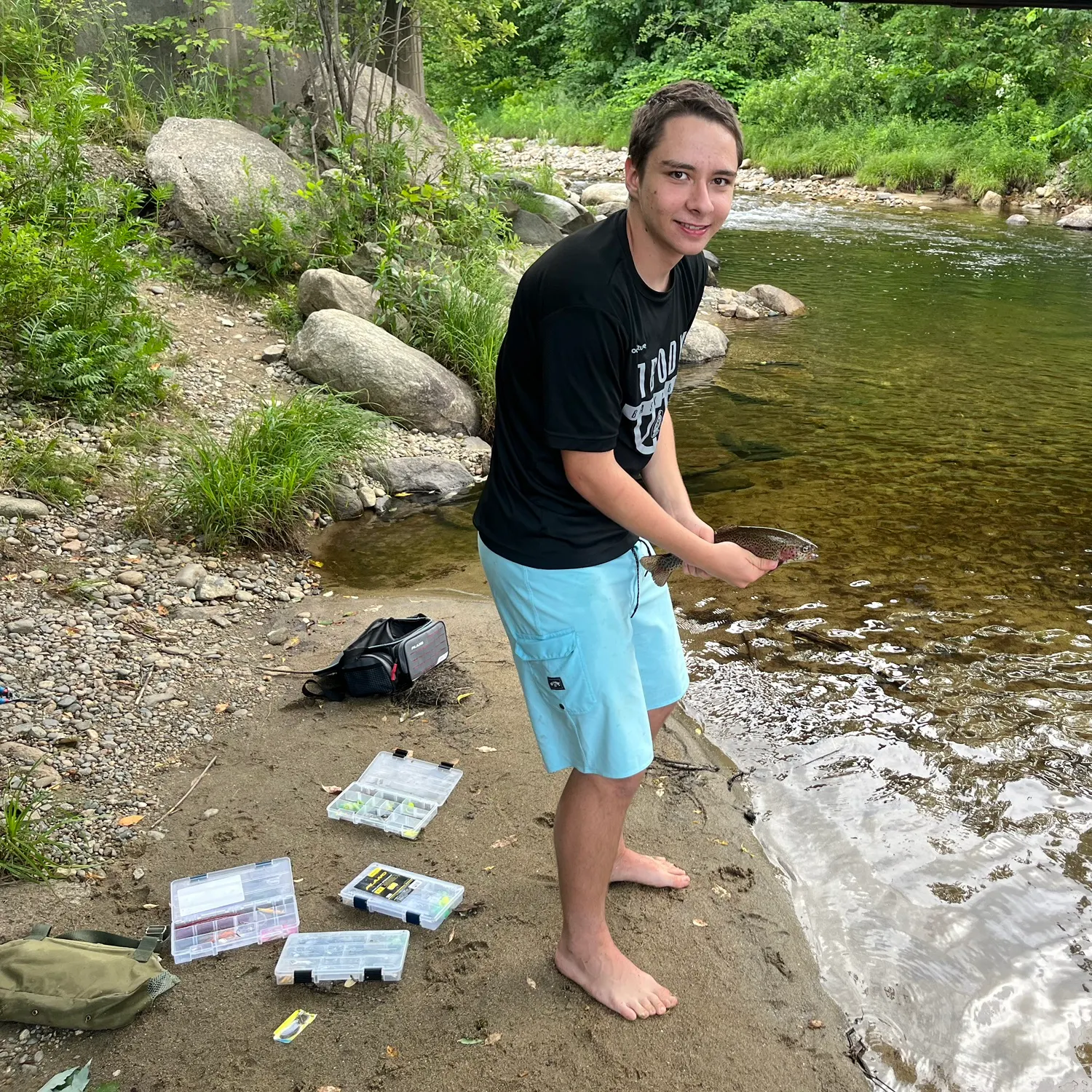 recently logged catches