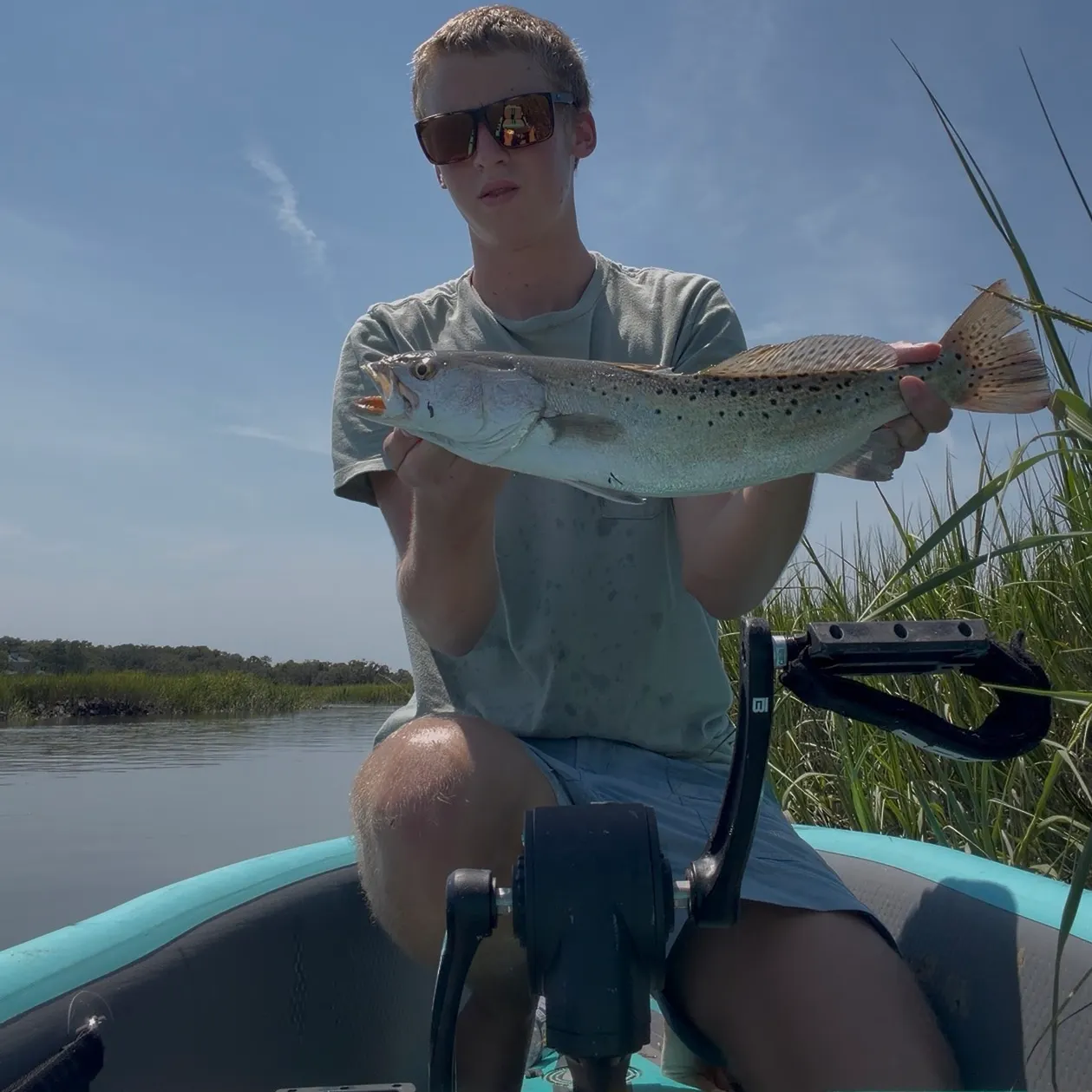 Spotted seatrout caught on Fishbrain