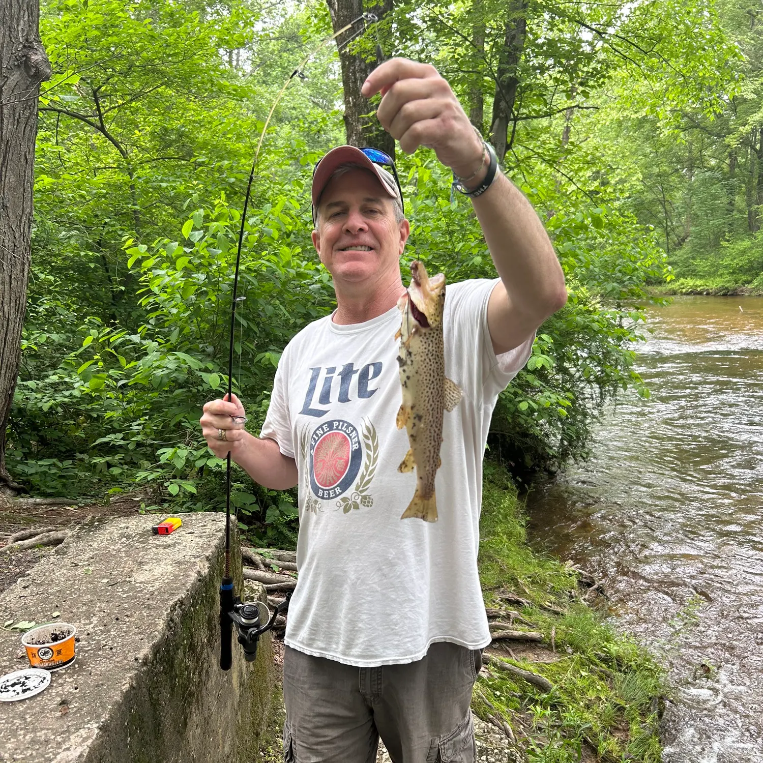 recently logged catches