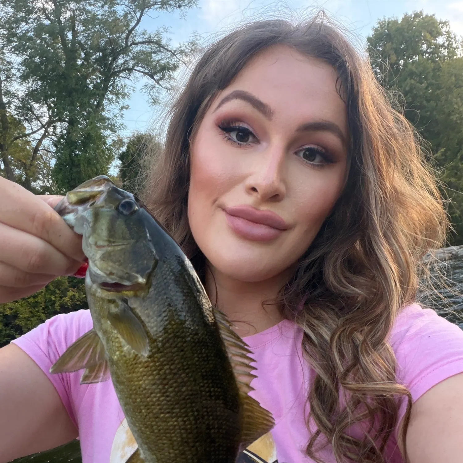 Smallmouth bass caught on Fishbrain