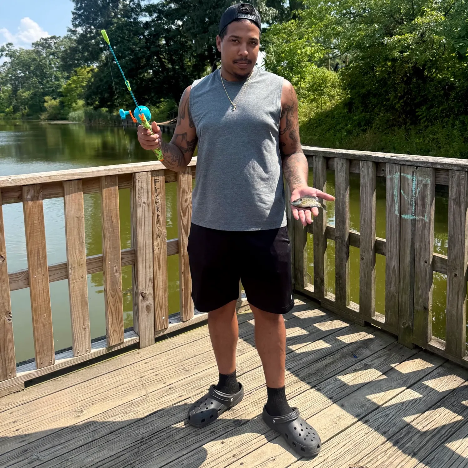 Bluegill caught on Fishbrain