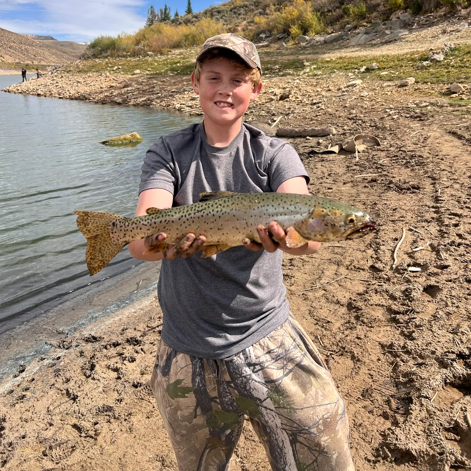 Cutthroat trout caught on Fishbrain