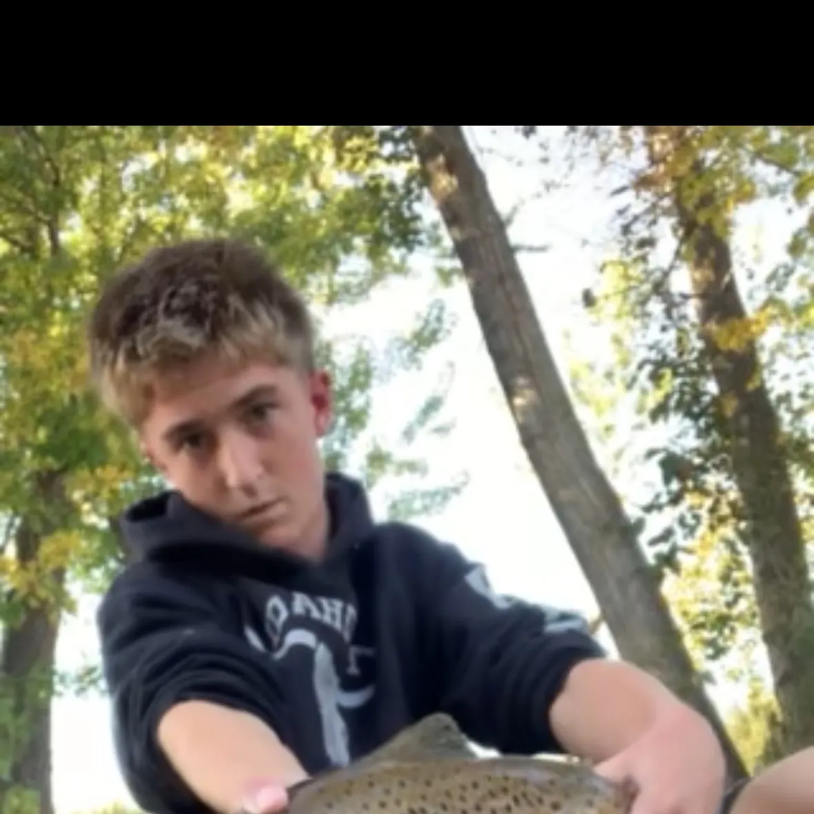 Brown trout caught on Fishbrain