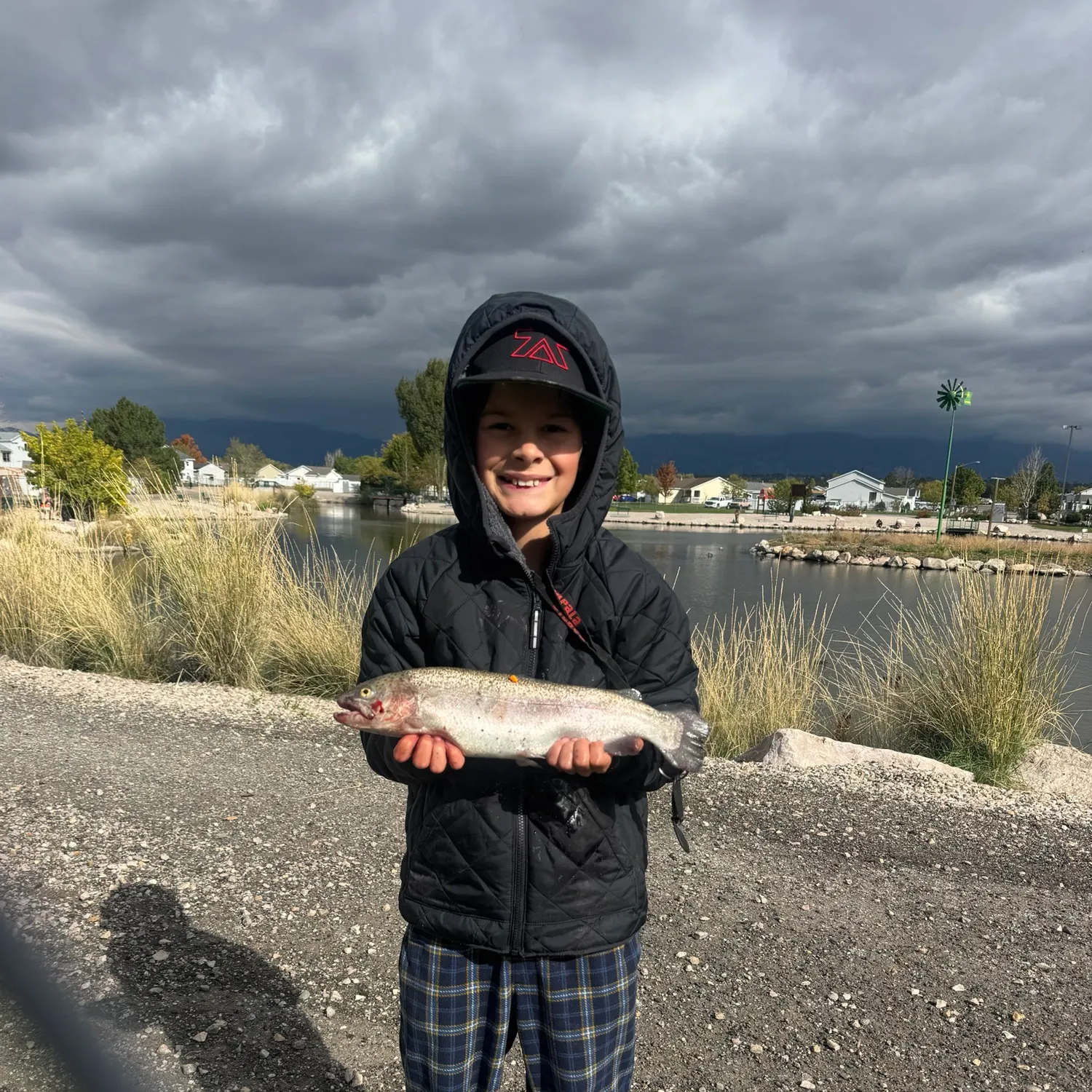 Rainbow trout caught on Fishbrain