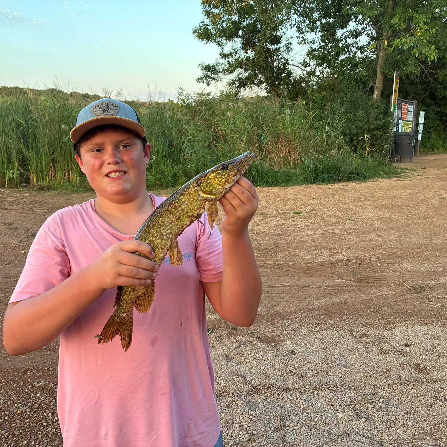 Northern pike caught on Fishbrain