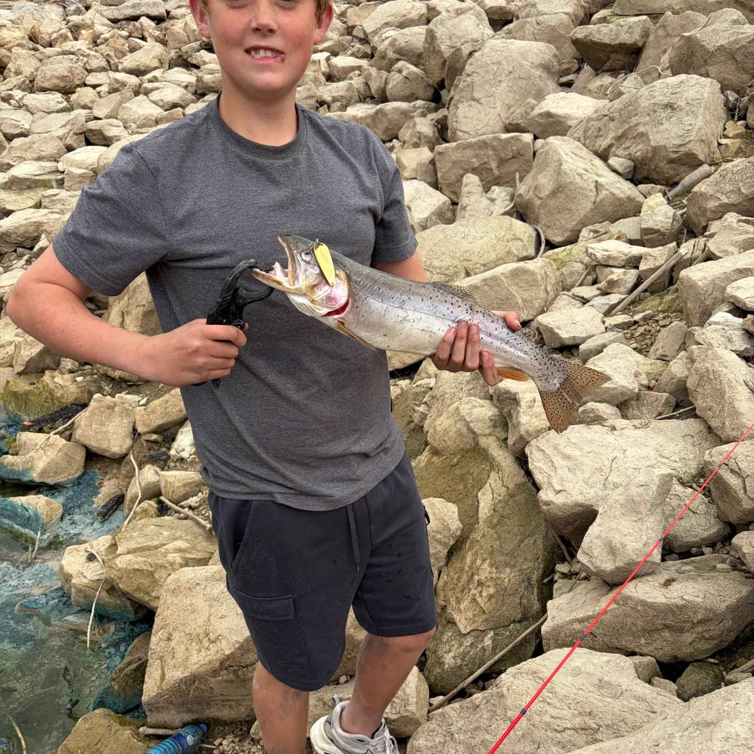 Cutthroat trout caught on Fishbrain