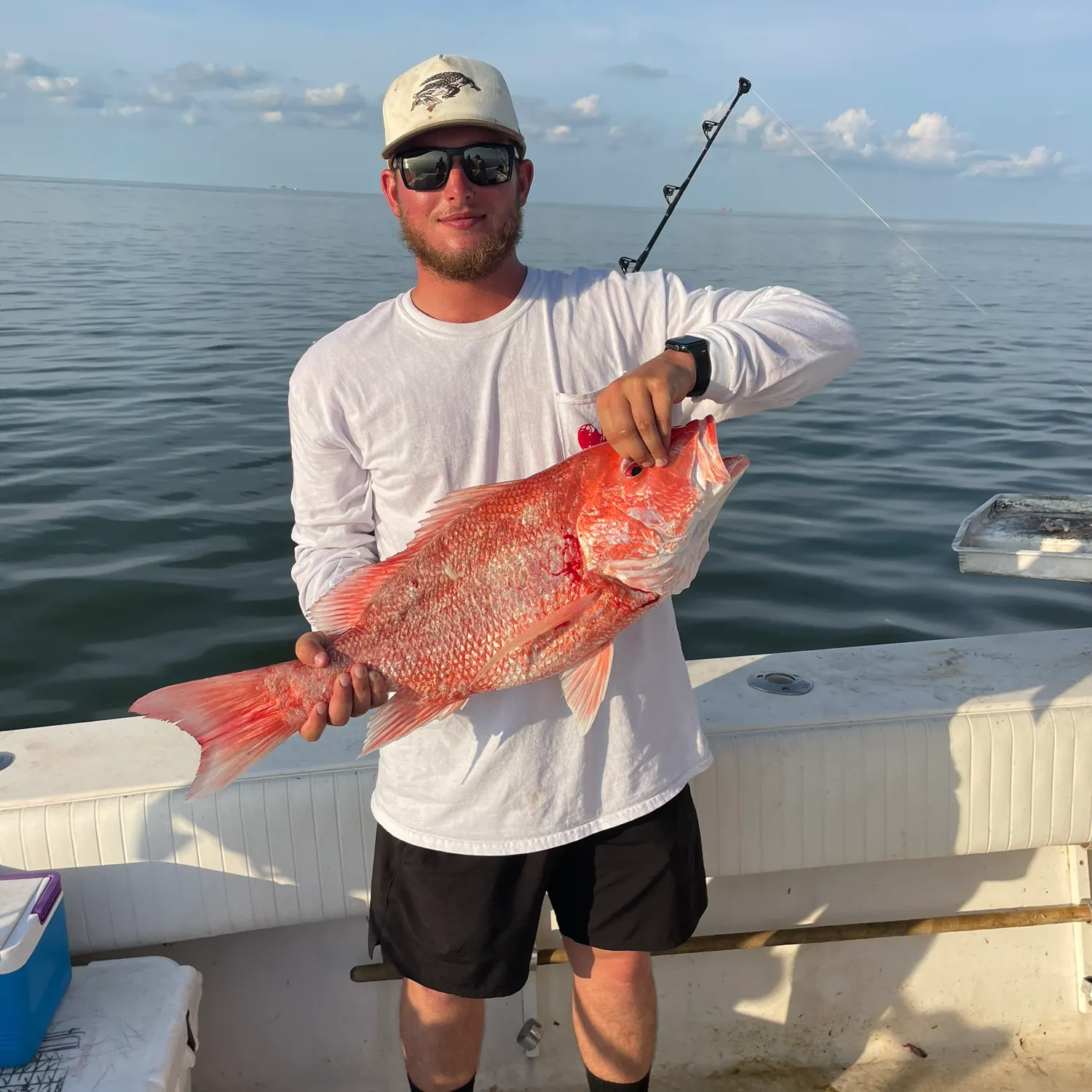 Northern red snapper caught on Fishbrain