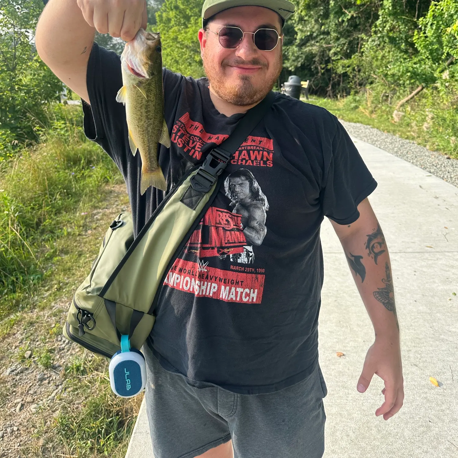recently logged catches